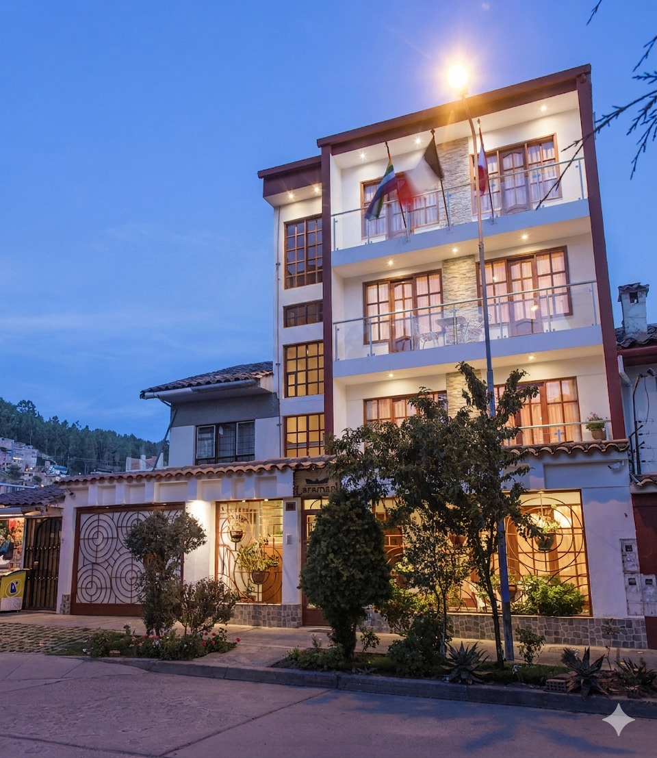Fachada Hotel Laramani